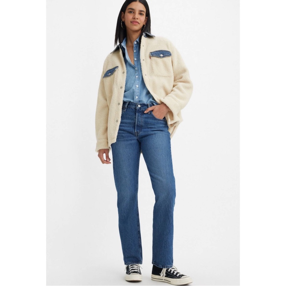 LEVI’S | NWT 501® Original Fit Jeans in Erin Can't Wait - Medium Wash, Size 27